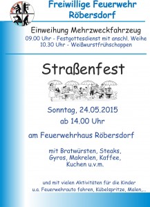 Plakat Straßenfest 2015